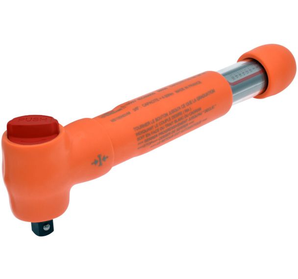 Clé dynamometrique isolée 1000 volts 4-20 nm 3/8''