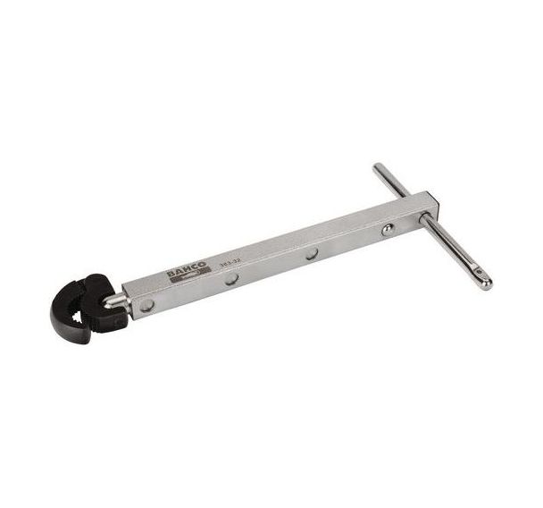 Clé lavabo télescopique pour écrous 4 positions 280mm