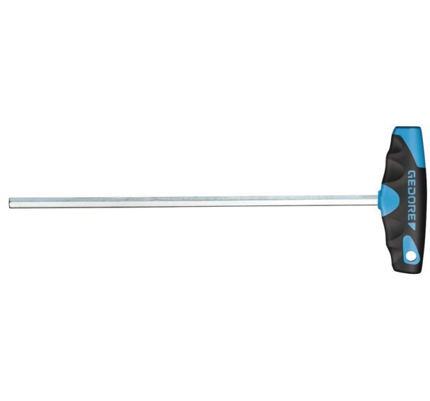 Clé mâle poignée en 2C-T vis 6 pans 2142T(MM) - Gedore