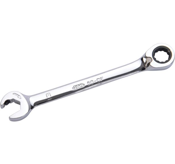 Clé mixte à cliquet avec fourche à effet cliquet - Sam