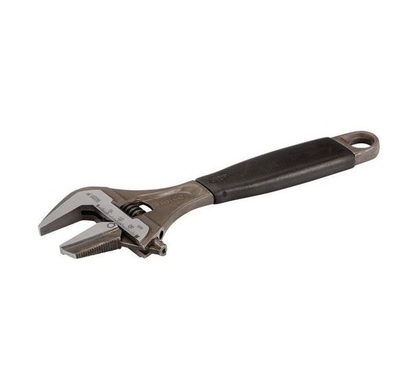 Clé molette grande ouverture mâchoire écrou central 218mm