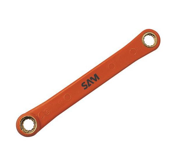 Clé polygonale à cliquet isolée 1000 volts - jeu de 4