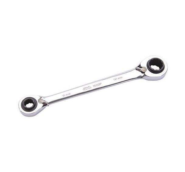 Clé polygonale cliquet 4 en 1