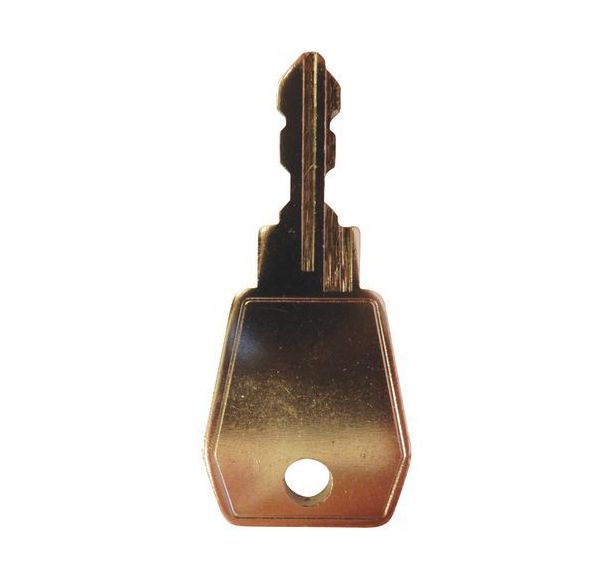Clé pour porte cadenas visitable