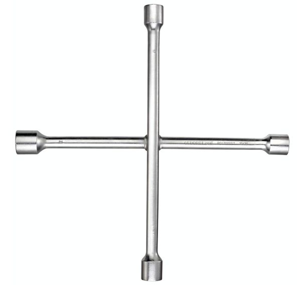 Clé transversale de roue SW17x19x21x11/16