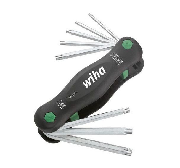 Clés Torx Tamper Resistant (anti vol) en étui pliable PocketStar