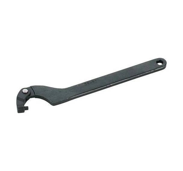 Clés à ergot amovibles articulées pour écrous à encoches