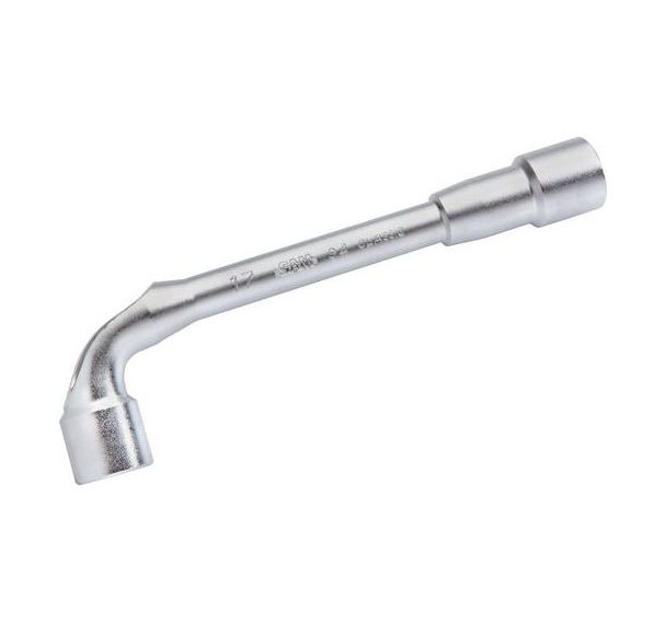 Clés à pipe débouchées 6/6 pans satinées