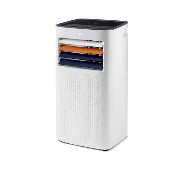 Climatiseur mobile réversible blanc, bleu et orange - Taurus Alpatec
