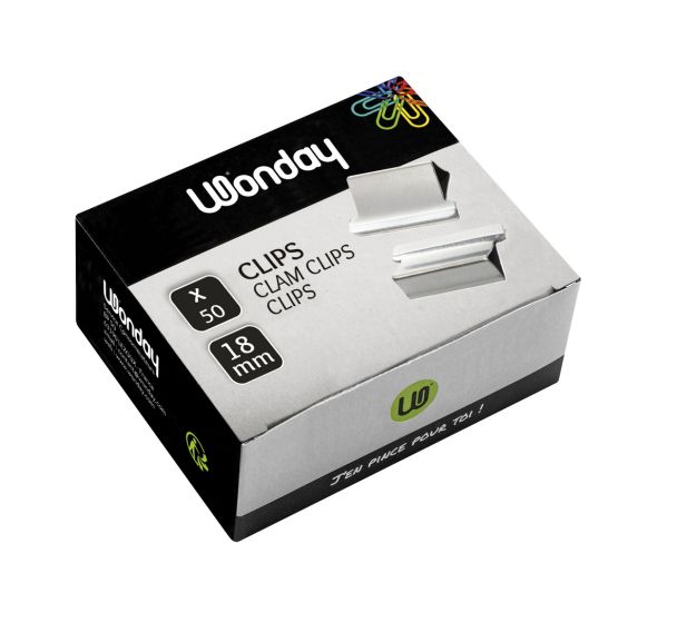 Clip 6 mm (Boite de 50)