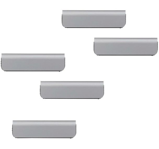 Clip à fixation adhésive - lot de 5 - Durafix