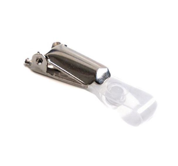 Clip métallique pour badge - Manutan (Lot de 25)