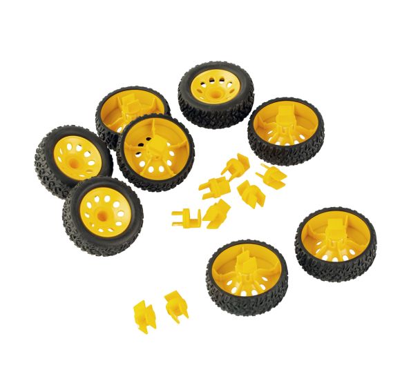 Clips de jonction - roues et clips tournants