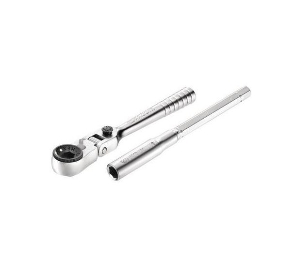 Cliquet compact tête flexible 180 1/4'' - Ref. : R.180PB