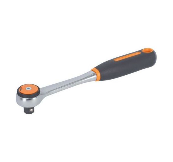 Cliquet réversible 1/2" tête ronde 72 dents angle 5° 267mm