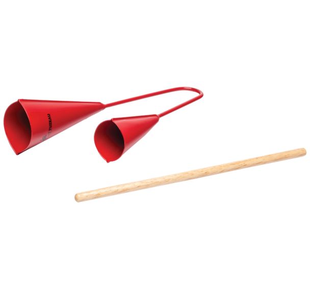 Cloche bresilienne petite rouge-Fuzeau
