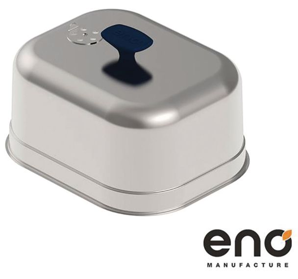 Cloche de cuisson rectangulaire en inox - Eno - CR3158