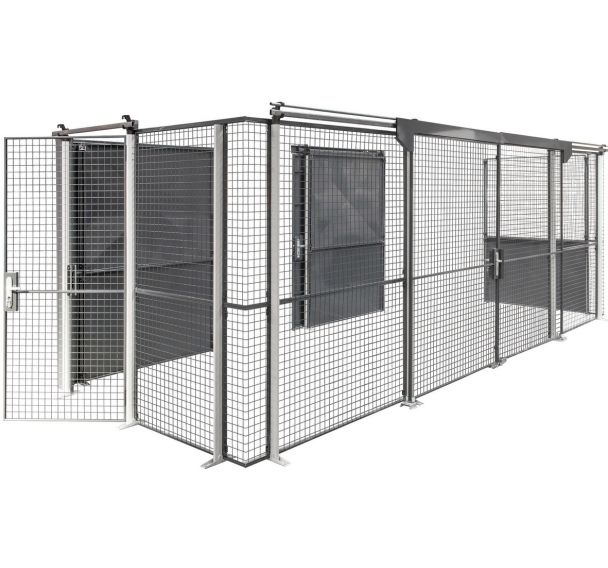 Cloison grillagée - Hauteur 2.20 m