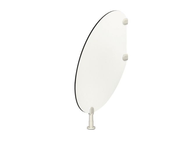 Cloison sanitaire pour WC Ellipse - Blanc-Loxos