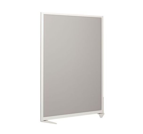 Cloison séparation acoustique 170x120 cm - Ossature blanche