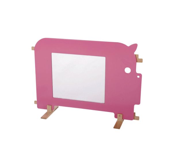 Cloisonnette miroir Cochon