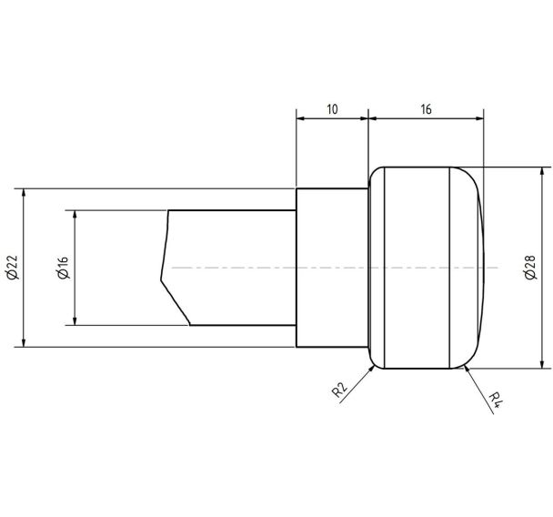 Clou de fixation dans le sol Type 1 - Schake