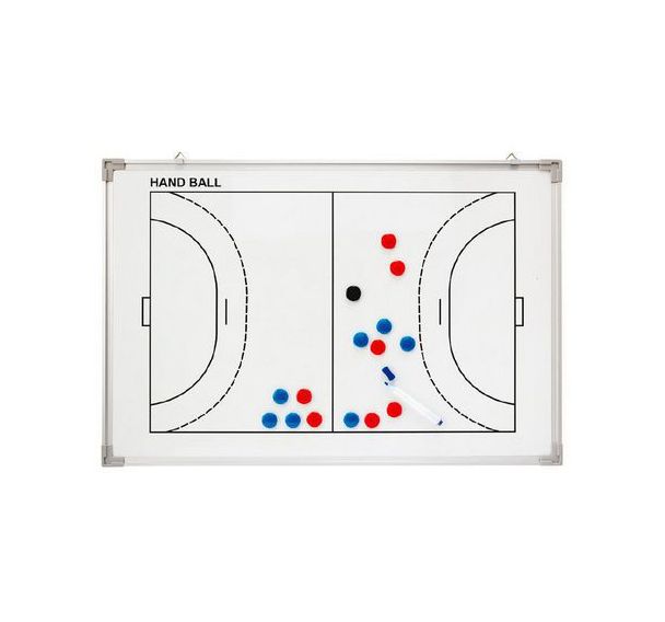 Coach mural handball 90 x 60 cm pro trainer casal sport