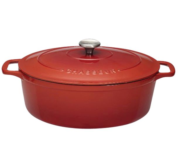 Cocotte en fonte ovale 31 cm Rubis Sublime Chasseur