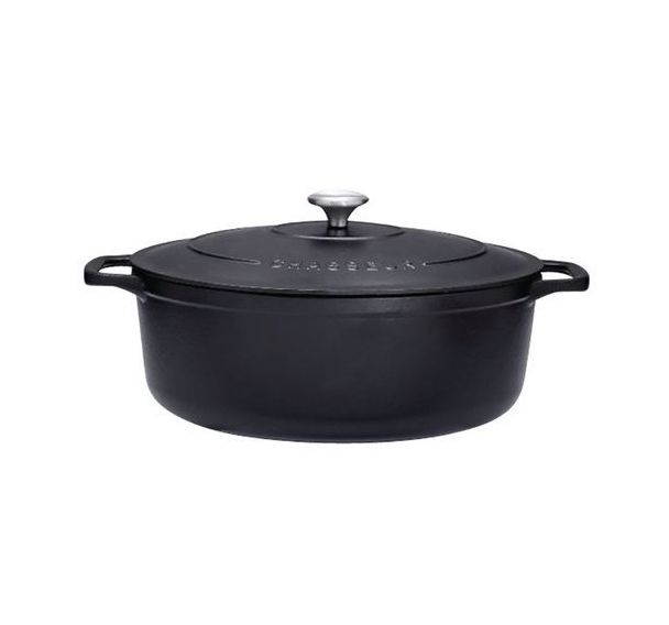 Cocotte en fonte ovale 33 cm Noire - Sublime - CHASSEUR