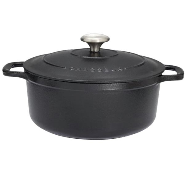 Cocotte en fonte ronde 18 cm Noire Sublime Chasseur