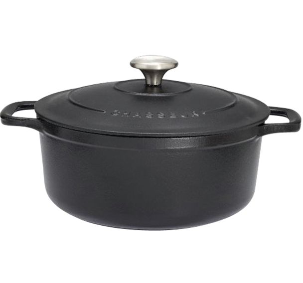 Cocotte en fonte ronde 20 cm Noire Sublime Chasseur