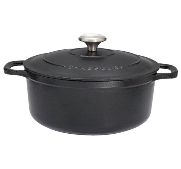 Cocotte en fonte ronde 24 cm Noire Sublime Chasseur