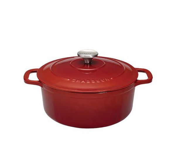 Cocotte en fonte ronde 26 cm Rubis - Sublime - CHASSEUR