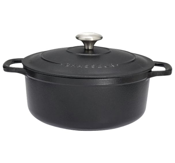 Cocotte en fonte ronde 32 cm Noire Sublime Chasseur