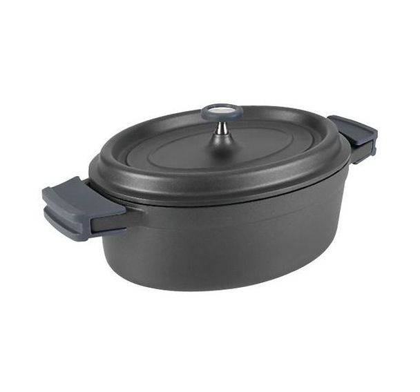 Cocotte ovale 26 cm Noire - LACOR - Fundicion