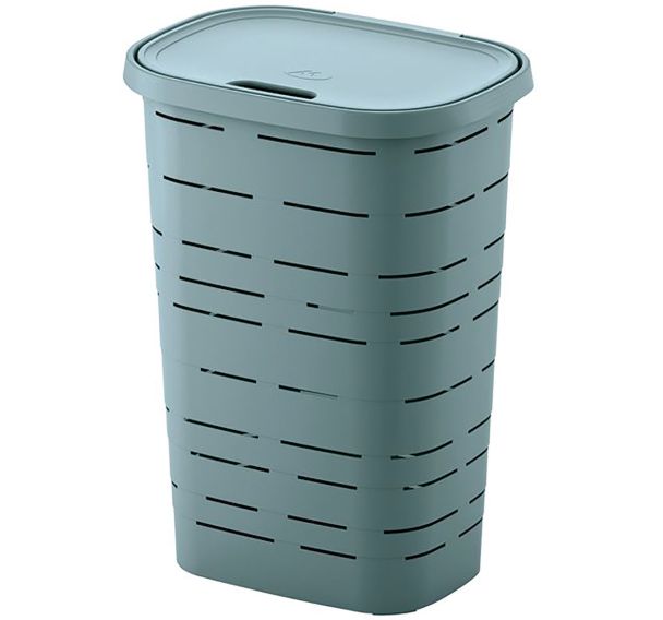 Coffre à linge signature 55l bleu ciel