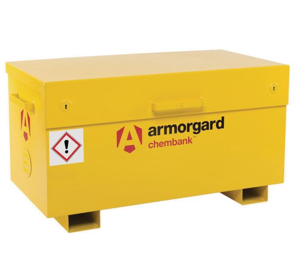 Coffre de rétention sécurisé produits chimiques ChemBank - Armorgard