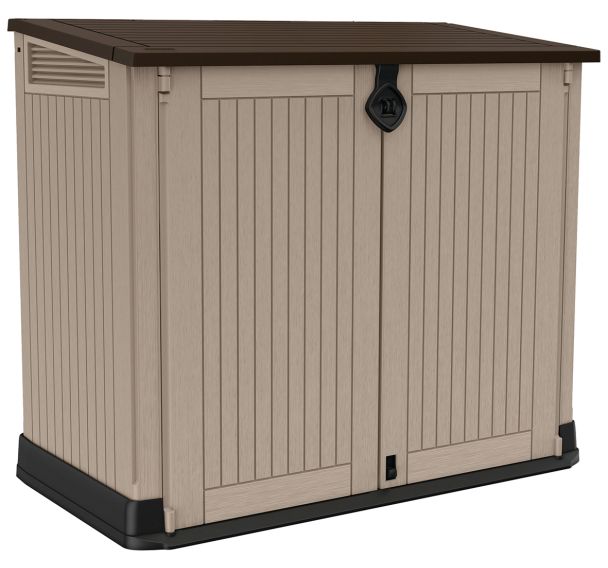 Coffre multifonctions 880 L résine - beige