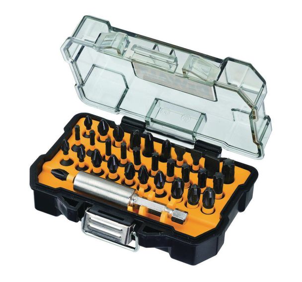 Coffret 35 embouts impact torsion 25mm + 1 porte-embouts - Dewalt
