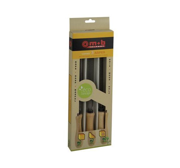 Coffret 3 râpes bimat