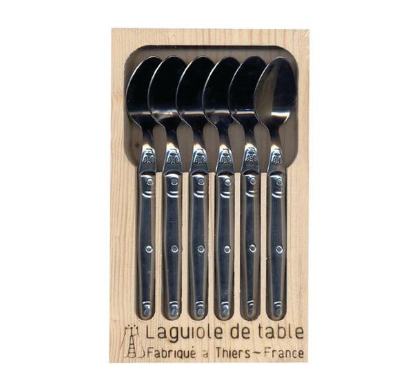 Coffret 6 cuillères à café - Laguiole Inox - JEAN DUBOST