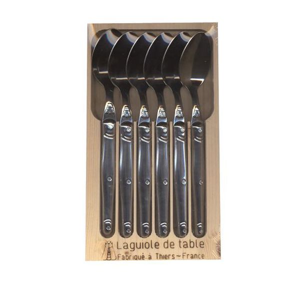 Coffret 6 cuillères de table - Laguiole Inox - JEAN DUBOST