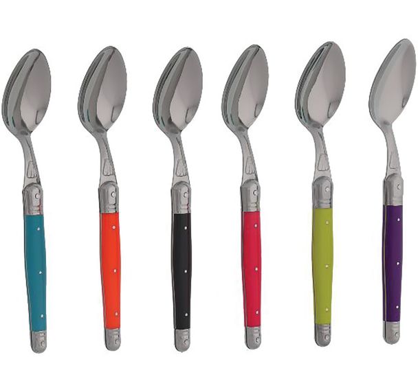 Coffret 6 cuillères de table Laguiole Tonic Mix