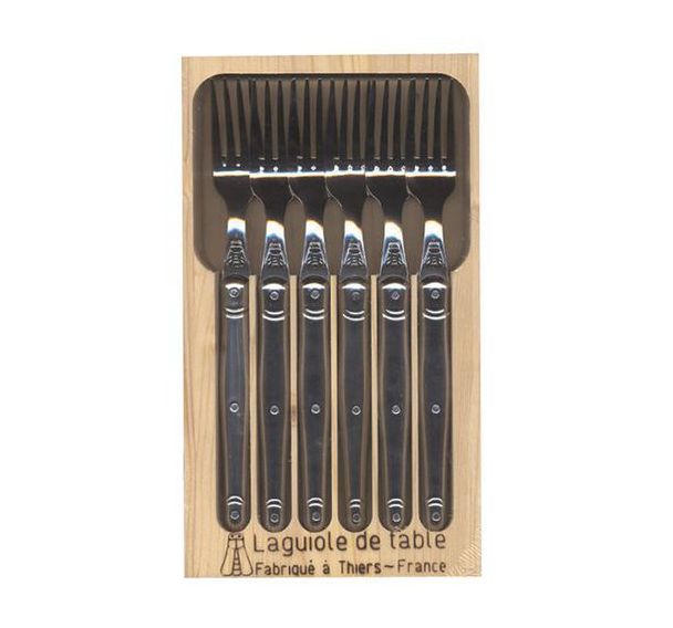 Coffret 6 fourchettes - Laguiole Inox - JEAN DUBOST