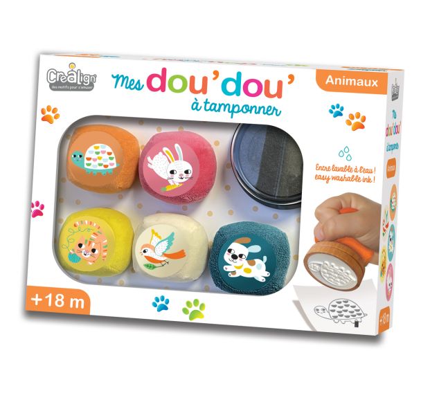 Coffret 6 tampons Mes dou'dou'