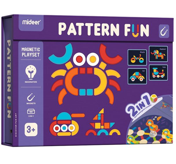 Coffret 92 formes magnétiques