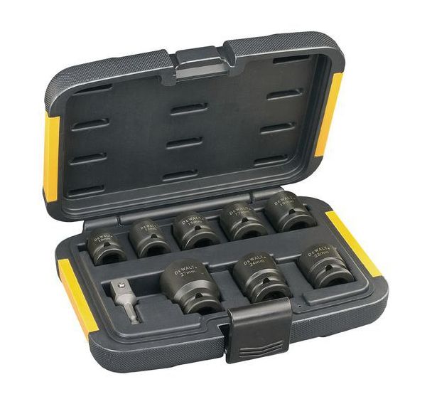 Coffret 9 douilles à impact