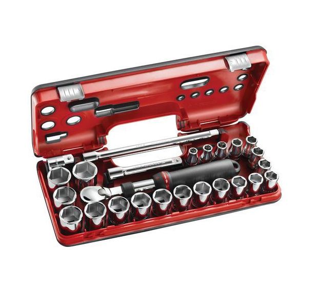 Coffret DBOX cliquet extensible 1/2'' et douilles - SXL.DBOX2