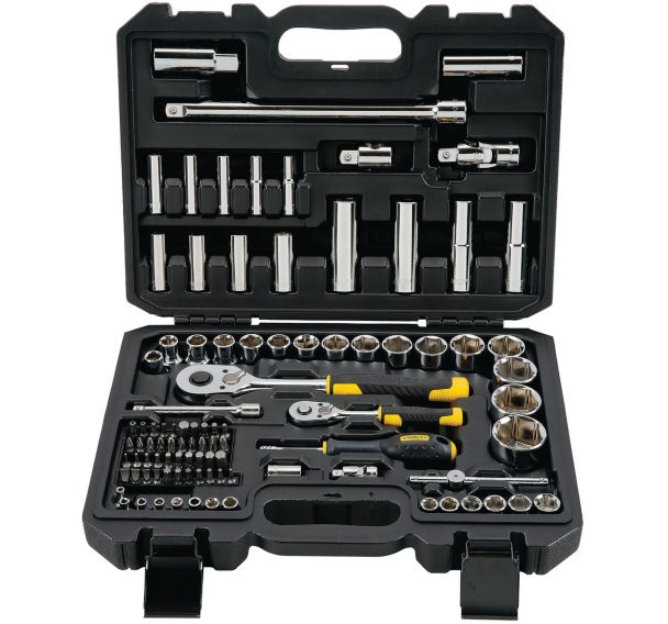Coffret De Douilles ¼'' + ½'' - Jeu De 96 Pcs