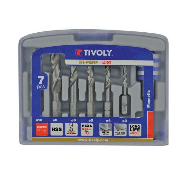 Coffret Forets HSS quick change - Tivoly